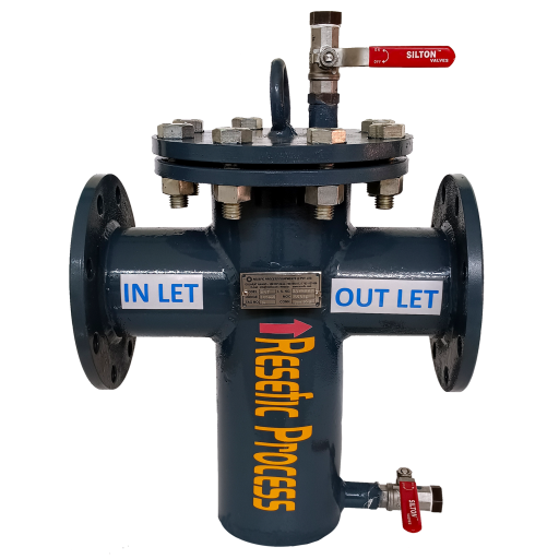 BASKET STRAINER WITH AIR ELIMINATOR Ayra Process Controls